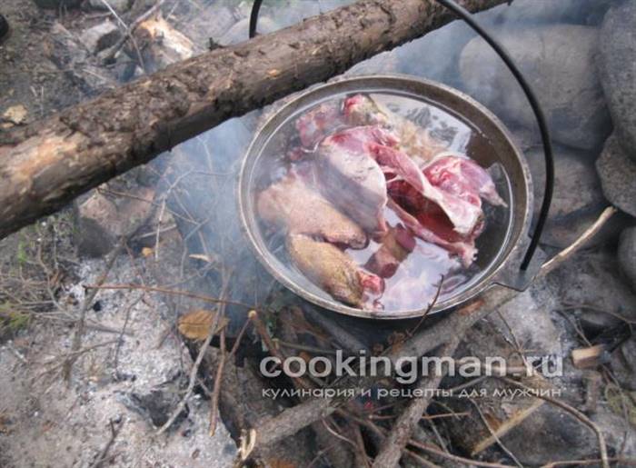 рецепт супу з качки