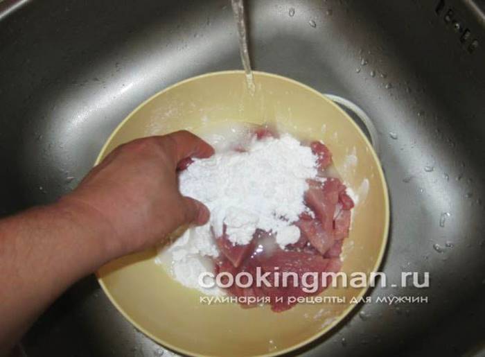 кисло солодка свинина